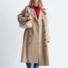 Double-Breasted Trench Coat