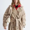 Double-Breasted Trench Coat