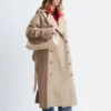 Double-Breasted Trench Coat
