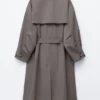 Double-Breasted Trench Coat