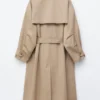 Double-Breasted Trench Coat