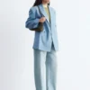 Double-Breasted Wool Blazer