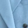 Double-Breasted Wool Blazer