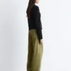 Double-Layer Merino Wool Cardigan