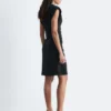 Draped Jersey Mini Dress