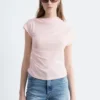 Draped Jersey Top