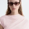 Draped Jersey Top