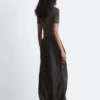 Drawstring Barrel Leg Trousers