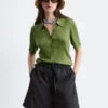 Drawstring Knee-Length Shorts