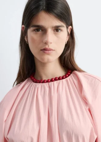 Drawstring Midi Dress
