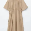Drawstring Midi Dress