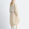 Drawstring Parka Coat