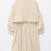 Drawstring Parka Coat