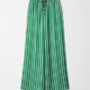 Drawstring Satin Trousers