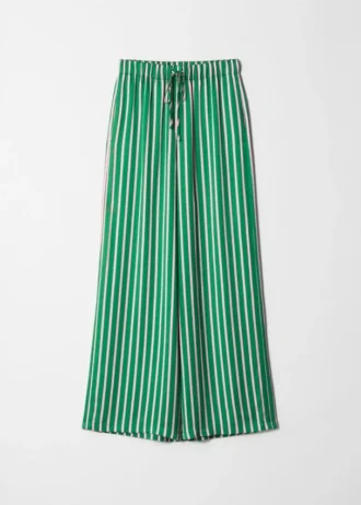 Drawstring Satin Trousers