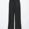 Drawstring Twill Trousers