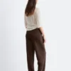 Drawstring Twill Trousers
