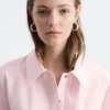 Drop-Waist Shirt Dress