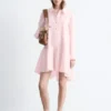 Drop-Waist Shirt Dress
