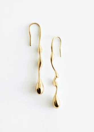 Elongated Drop Earrings