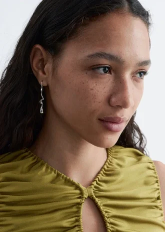 Elongated Drop Earrings