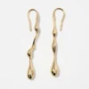 Elongated Drop Earrings
