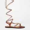 Embellished Strappy Sandals