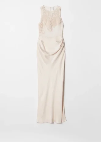 Embroidered Maxi Dress