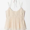 Embroidered Strappy Top