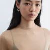 Fine-Knit Sheer Top