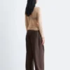 Fine-Knit Sheer Top
