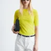Fine-Knit T-Shirt