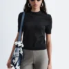 Fine-Knit T-Shirt