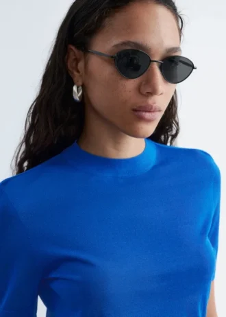 Fine-Knit T-Shirt