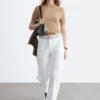 Fine-Knit T-Shirt