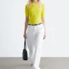 Fine-Knit T-Shirt