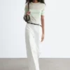 Fine-Knit T-Shirt