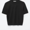 Fine-Knit T-Shirt