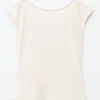 Fitted Open-Back T-Shirt