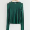 Fitted Silk Top