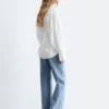 Fitted-Waist Cotton Shirt