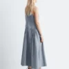 Flared Midi Dress