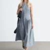 Flared Midi Dress
