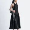 Flared Midi Dress