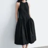 Flared Midi Dress