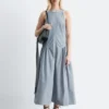 Flared Midi Dress