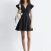Flared Mini Dress