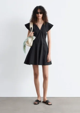 Flared Mini Dress