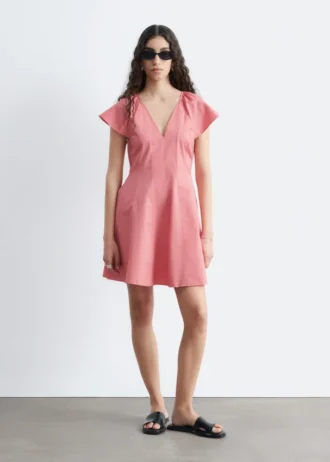 Flared Mini Dress