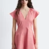 Flared Mini Dress